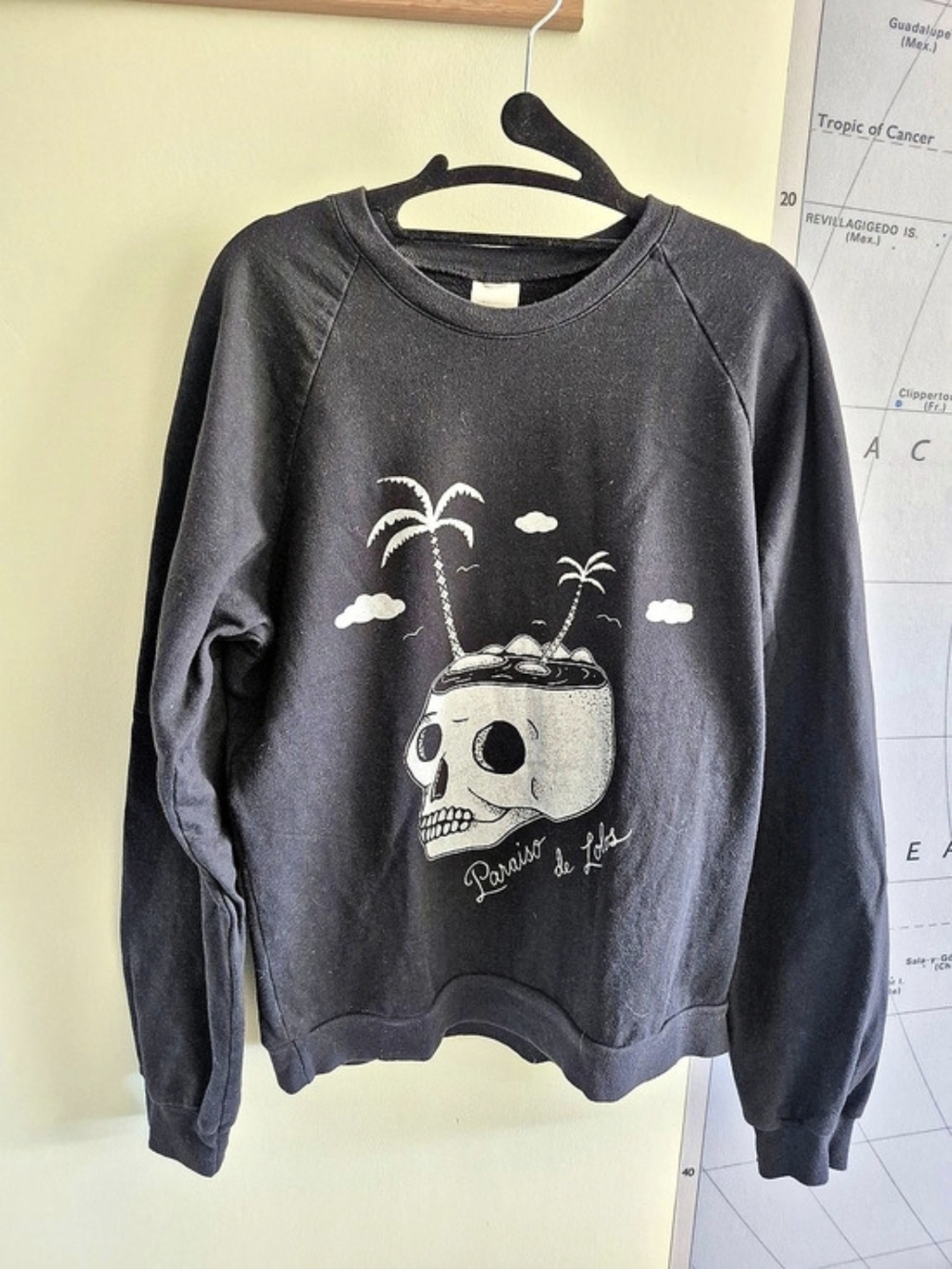 Crywolf Clothing Skull Sweatshirt